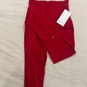 lululemon athletica Red Leggings